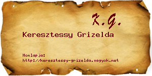 Keresztessy Grizelda névjegykártya